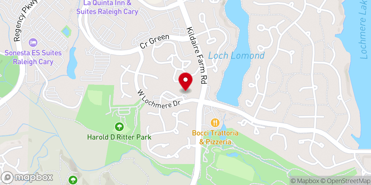 Map showing location of Resurrection Christian Church