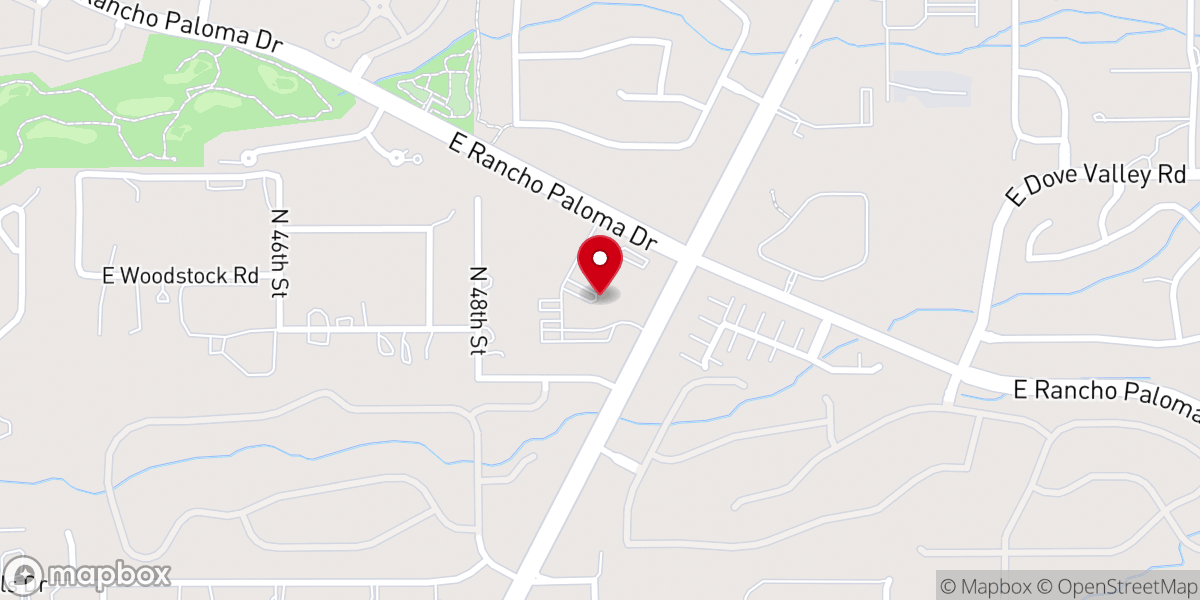Map showing location of Saint Gabriel the Archangel Parish Center