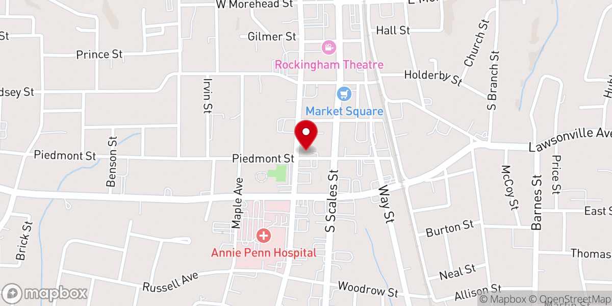 Map showing location of Iglesia Internacional del Espíritu Santo