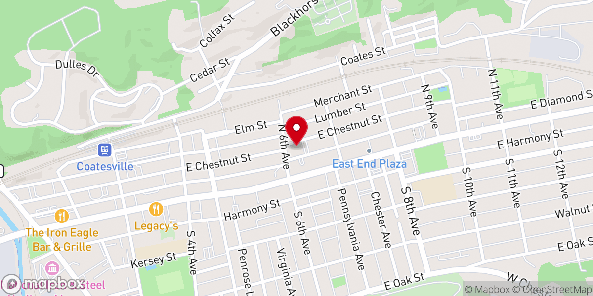 Map showing location of Emmanuel Church - Sunday Gathering