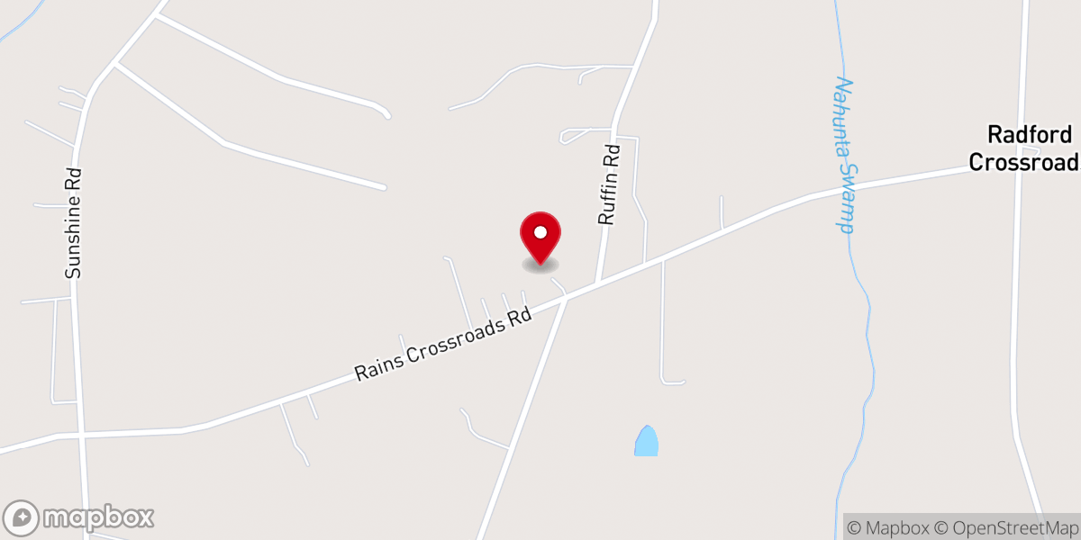 Map showing location of Fellowship Community Methodist Church
