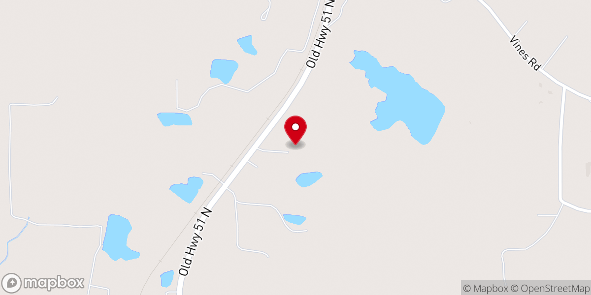 Map showing location of Immanuel Praise & Worship Center