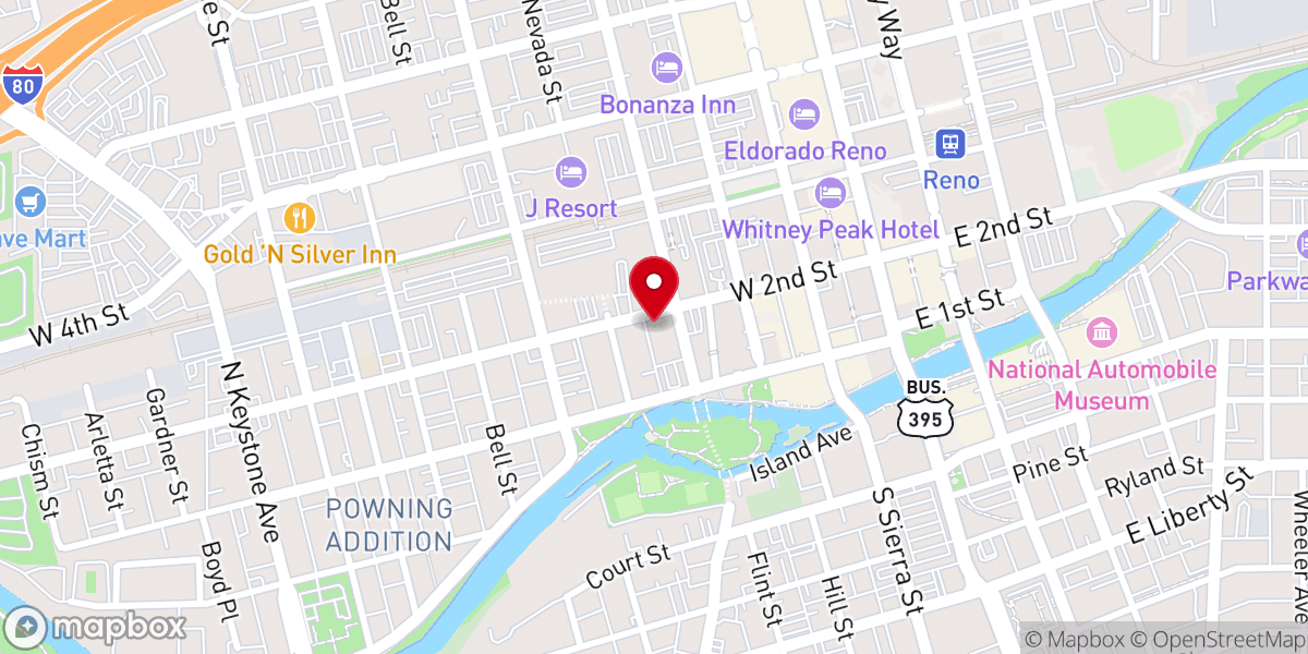Map showing location of Saint Thomas Aquinas Cathedral