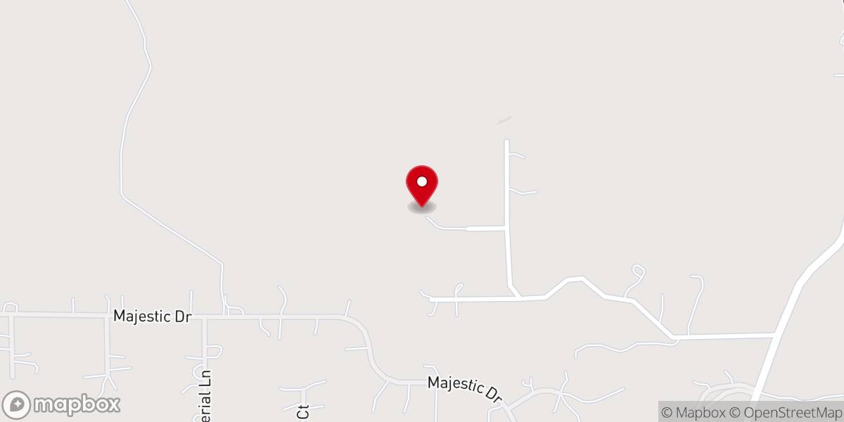 Map showing location of The Lodge at Mound Creek
