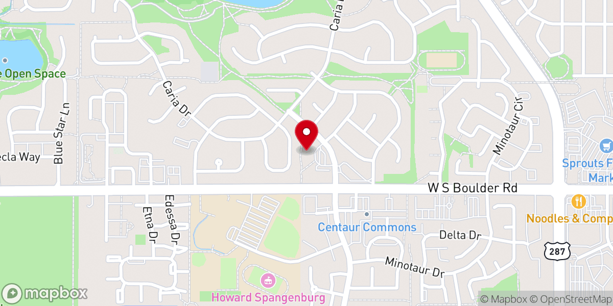 Map showing location of First United Methodist Church of Lafayette
