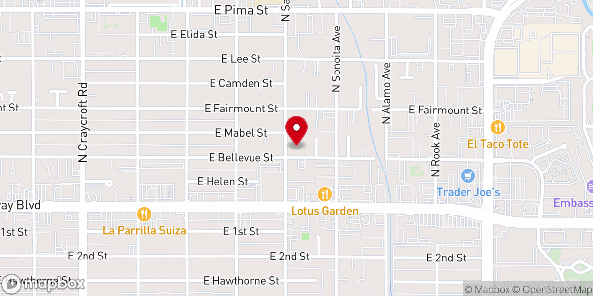 Map showing location of St Melany's Byzantine Catholic Church