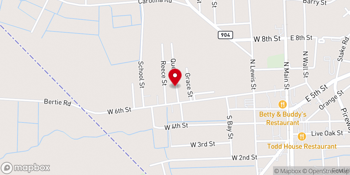 Map showing location of Holy Light Church