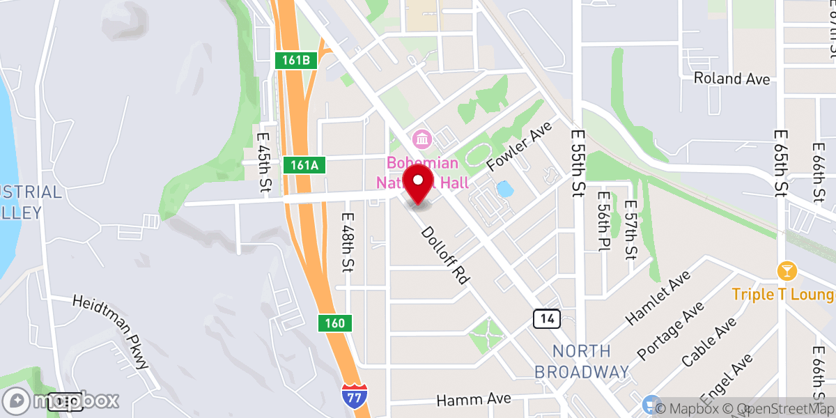 Map showing location of City Life Church