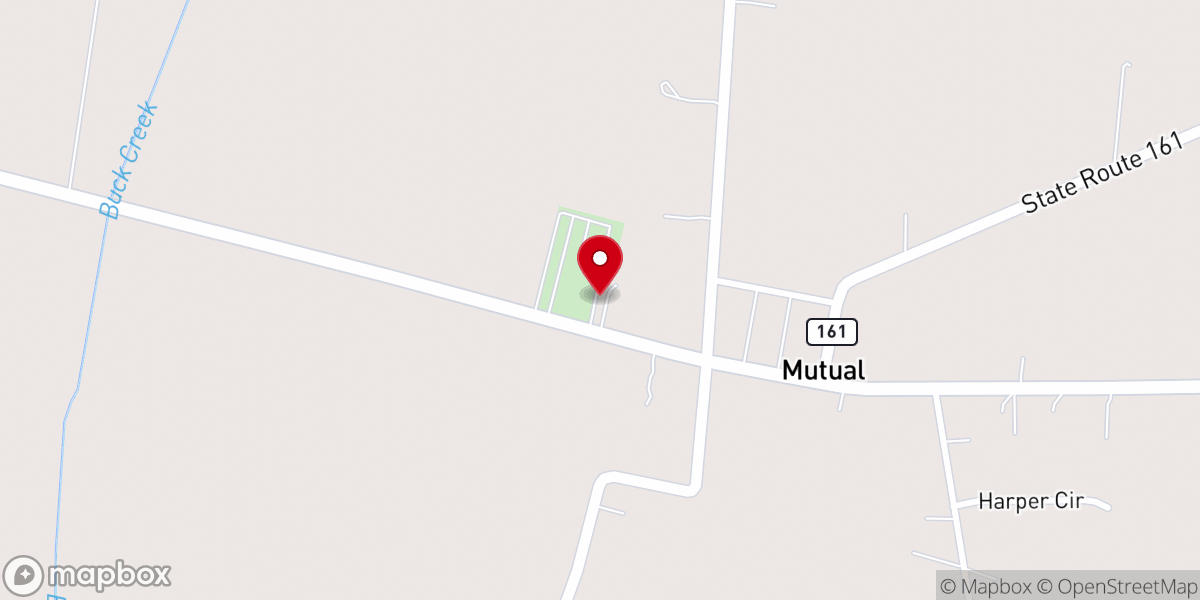 Map showing location of Mutual Grace United Methodist Church