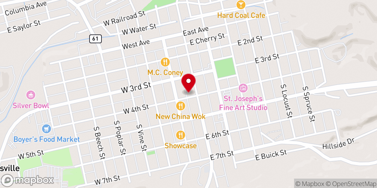 Map showing location of Living Power Ministries