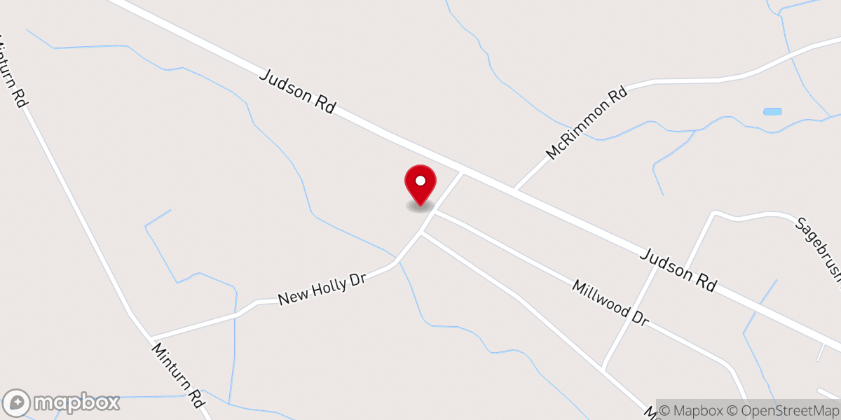 Map showing location of New Holy Church