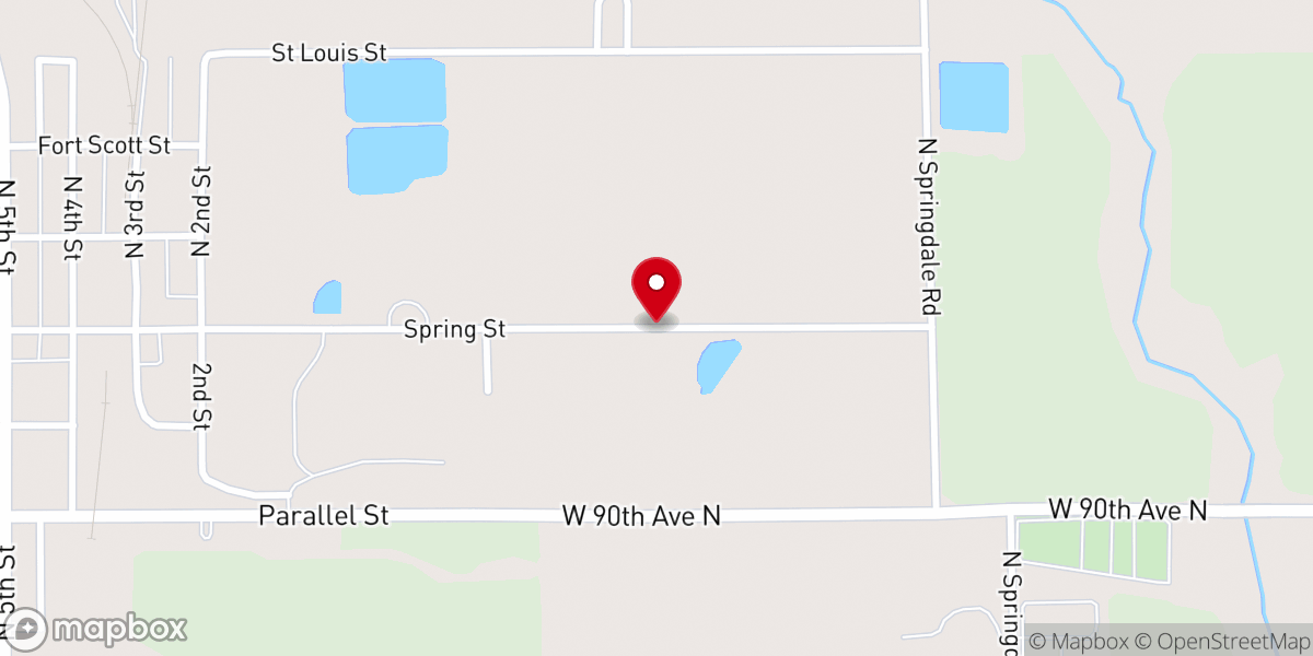 Map showing location of Faith in Action Inc