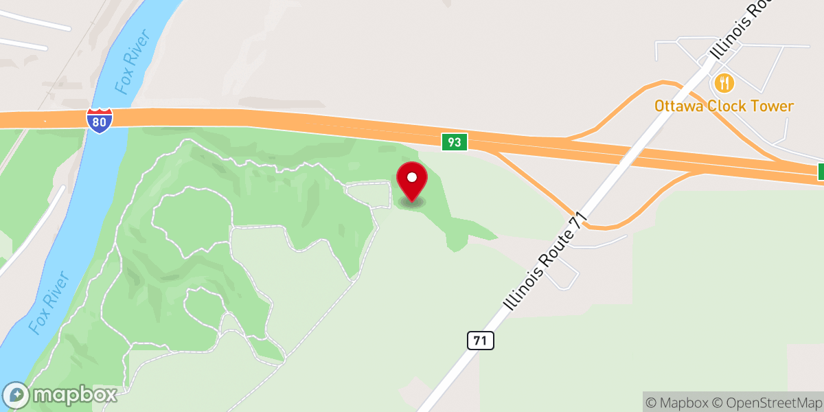 Map showing location of The First Evangelical Lutheran Church Cemeteries Trust