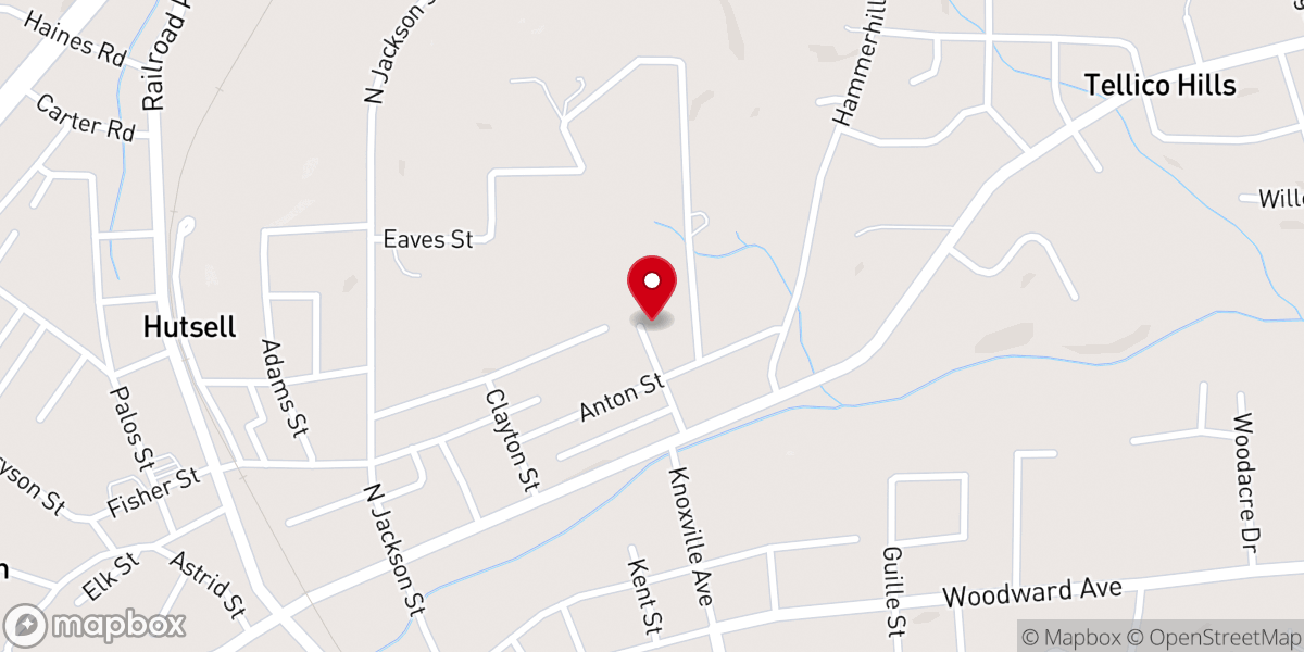 Map showing location of Highway To Heaven Church