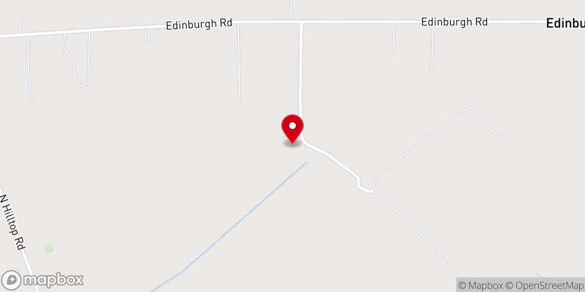 Map showing location of Shady Grove Church