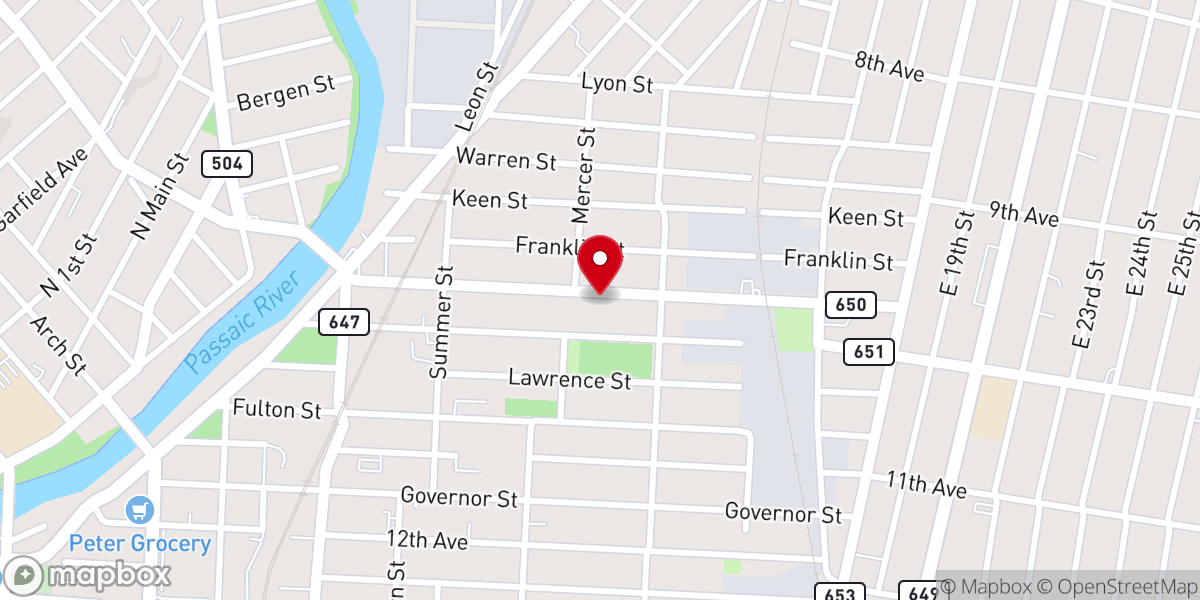 Map showing location of Ipul Paterson Inc