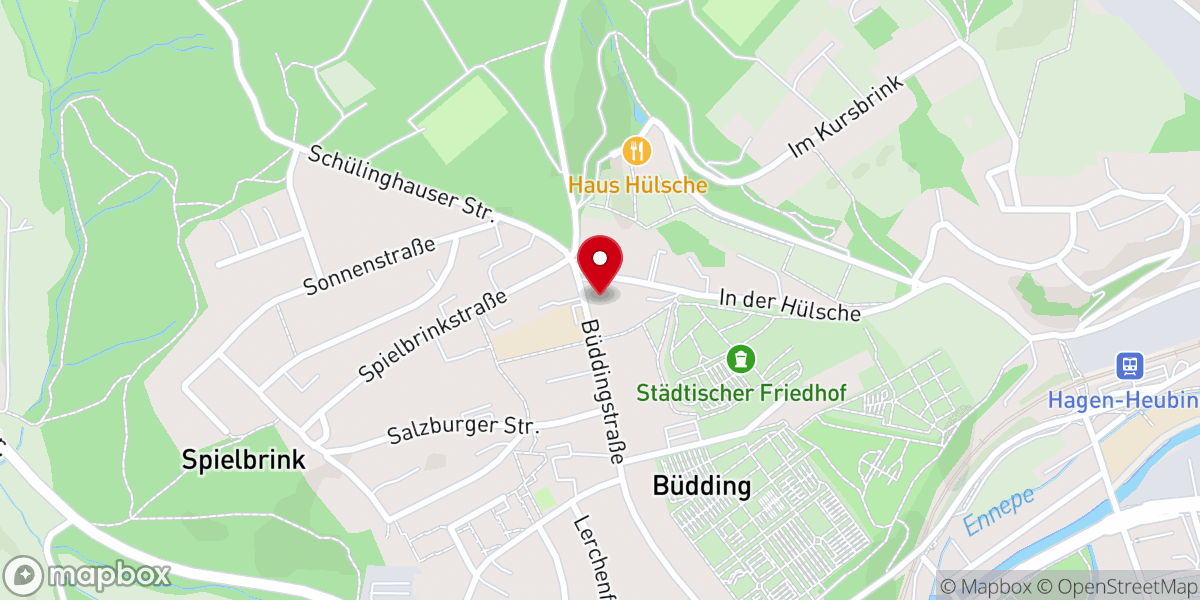 Map showing location of Kapelle St. Lioba