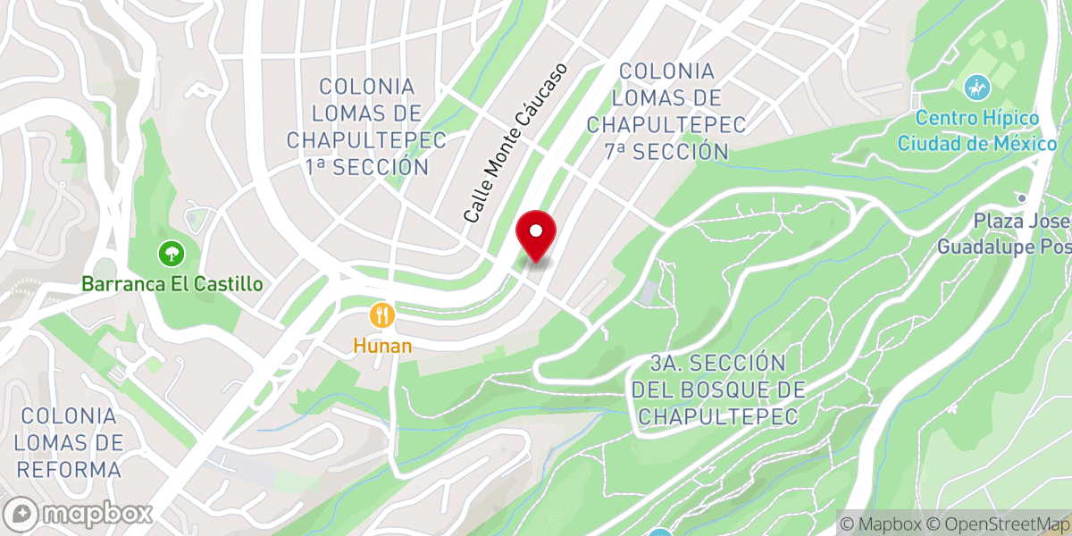 Map showing location of Horizonte CDMX