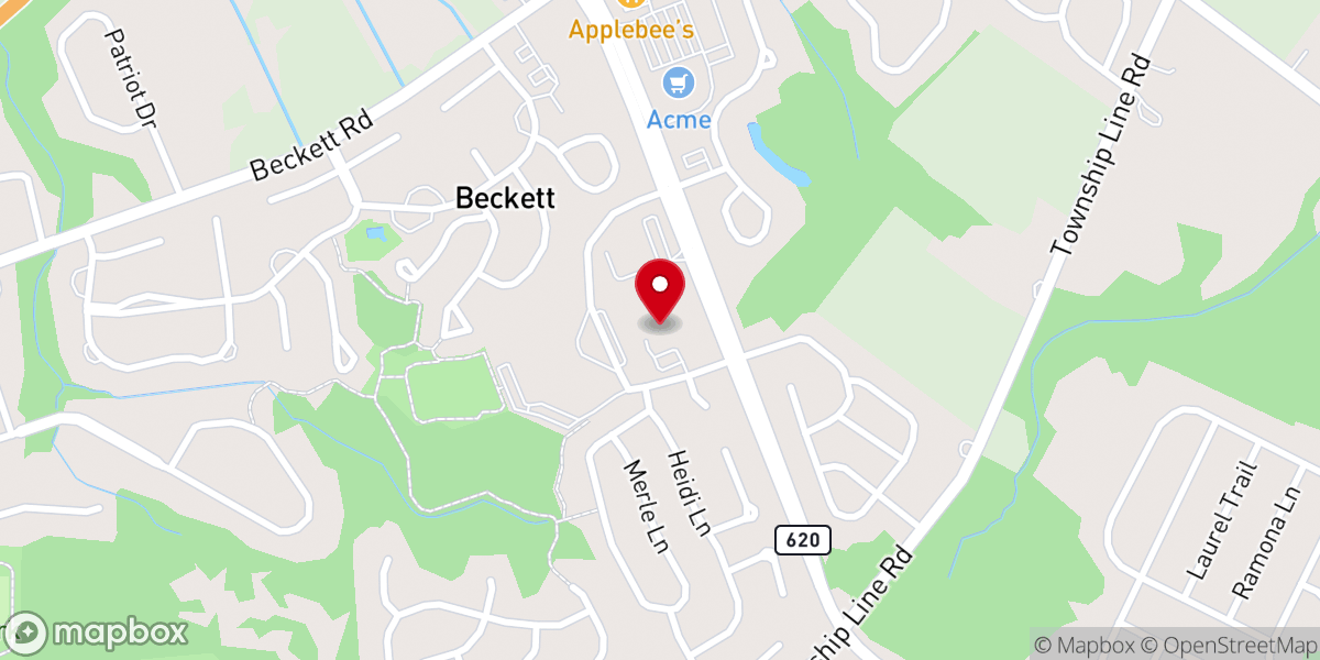 Map showing location of Amazing Place Learning Center