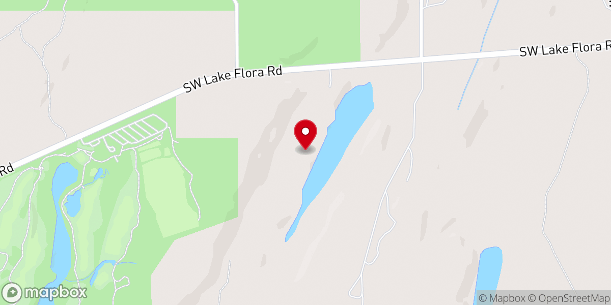 Map showing location of Pilgrim Firs Camp & Retreat Center