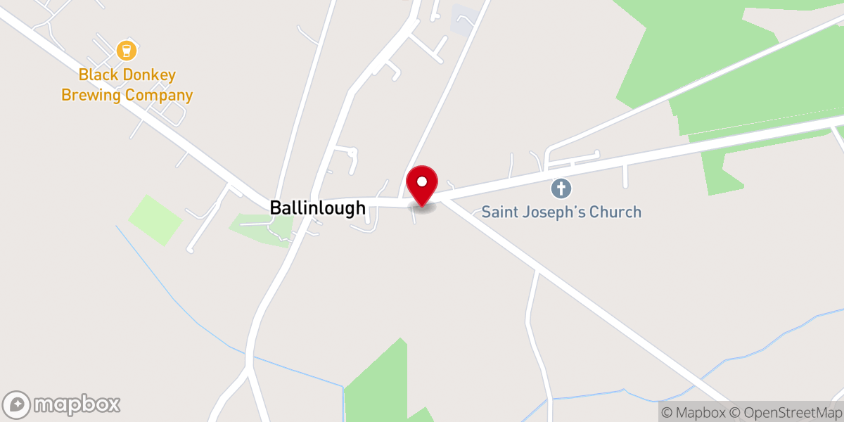 Map showing location of The Old Stone House Restaurant Roscommon
