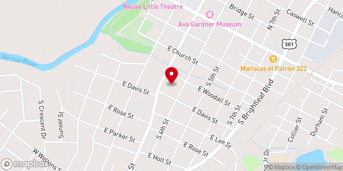 Map showing location of Salvation Deliverance Temple Holy Church Inc