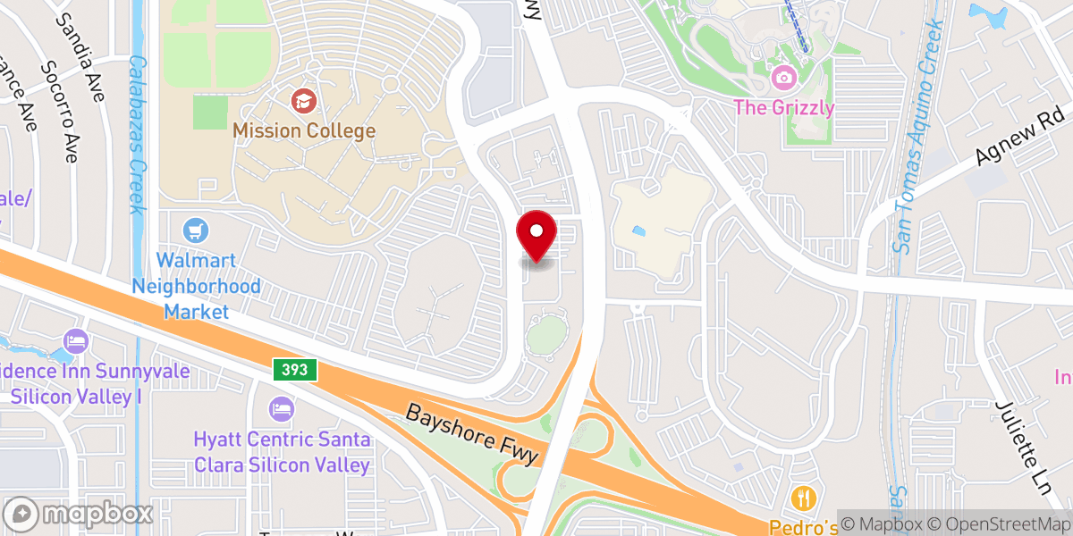 Map showing location of Our Lady of Peace Church & Shrine