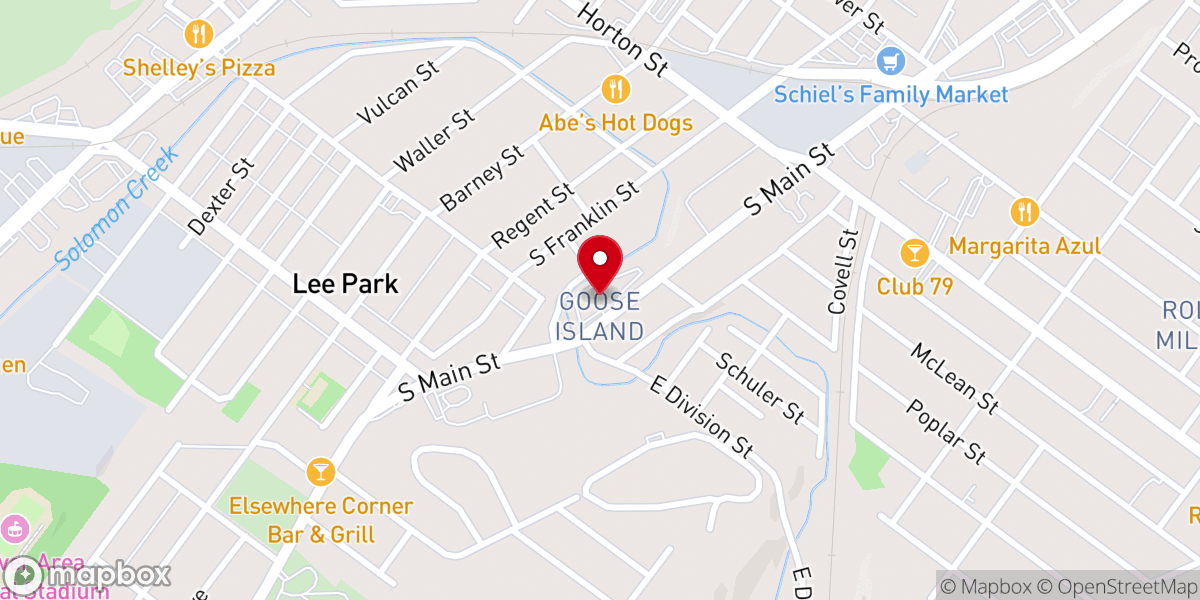 Map showing location of St. Mary Antiochian Orthodox Church