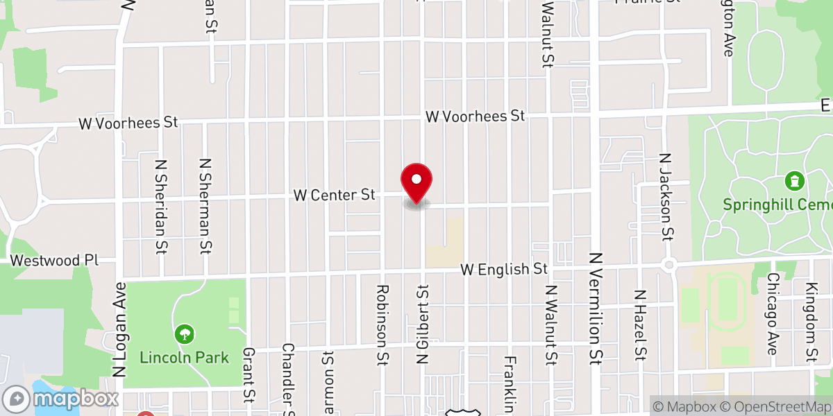Map showing location of Crusaders Church