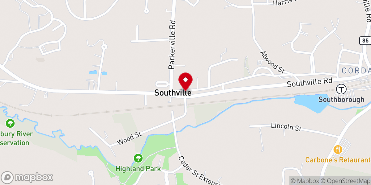 Map showing location of First Community Church-Sthbrgh