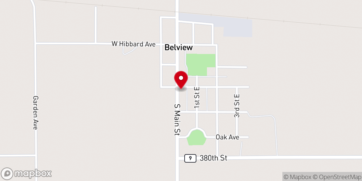 Map showing location of Grace Lutheran Church