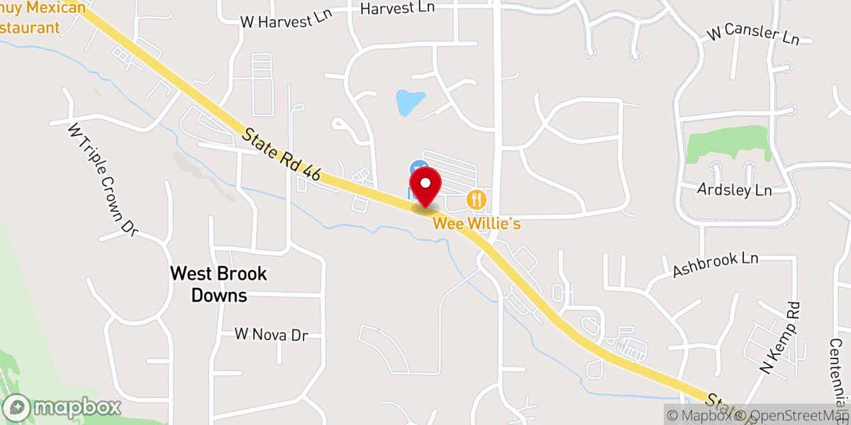 Map showing location of St. Benedict Classical Catholic School