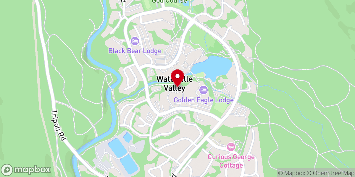 Map showing location of Inns of Waterville Valley