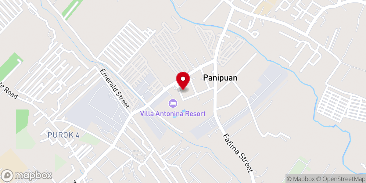 Map showing location of Foursquare Gospel Family Church - Pampanga