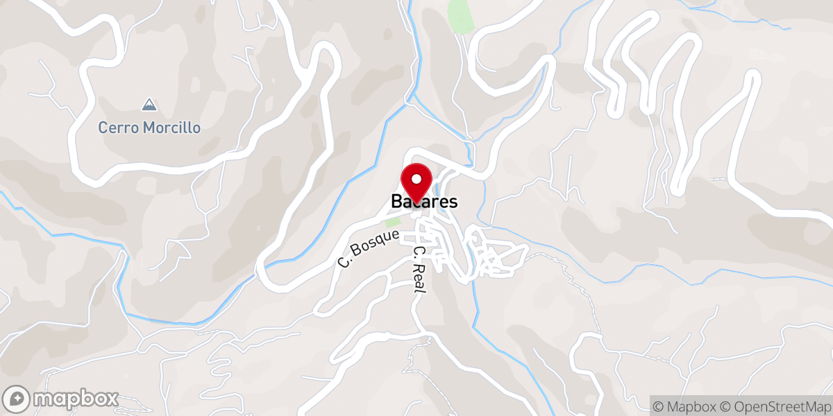 Map showing location of Santuario del Santo Cristo del Bosque. Iglesia De Santa María