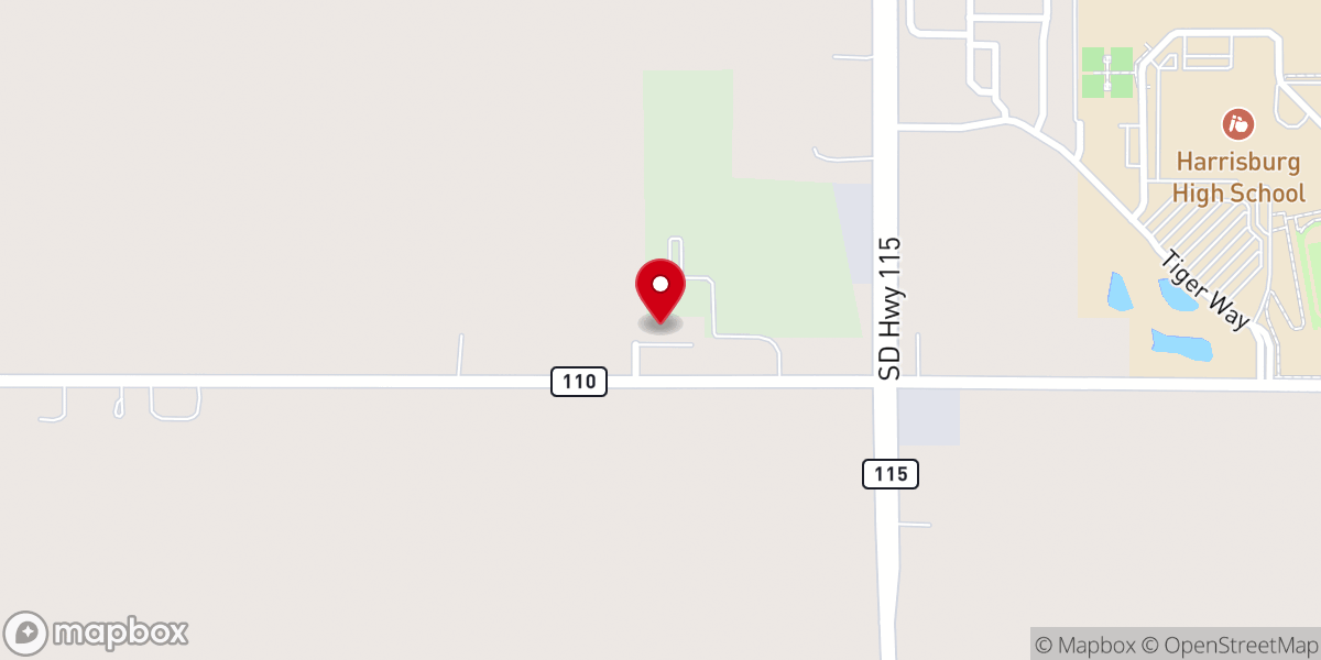 Map showing location of Meadow Barn at Country Orchards