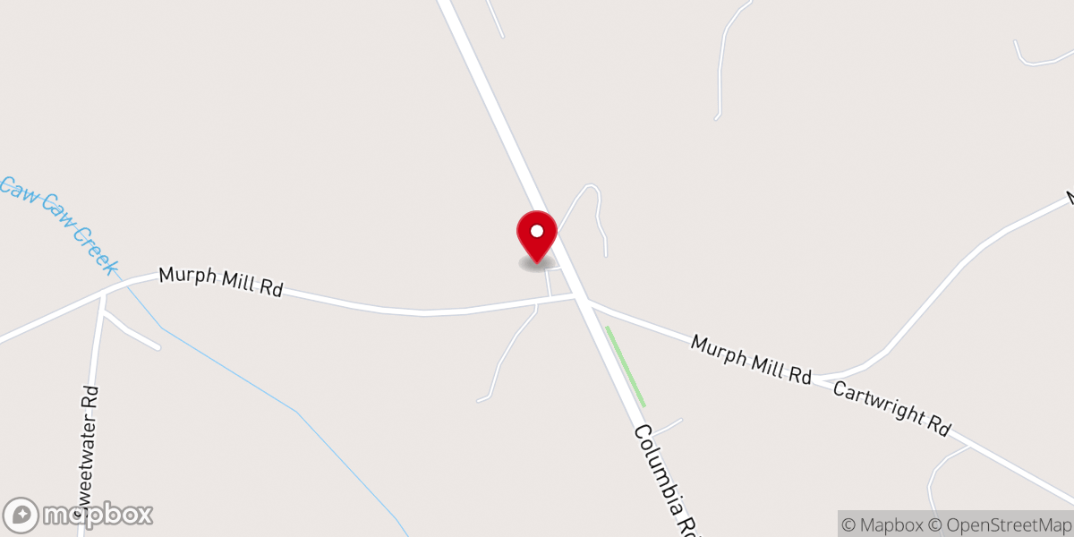 Map showing location of Wesley Chapel