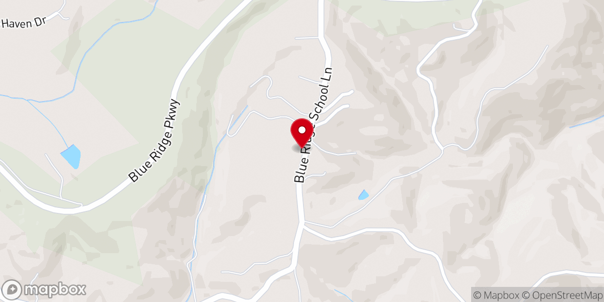Map showing location of Community Chapel Baptist Church