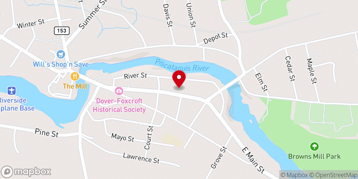 Map showing location of Living Word Assembly of God Church