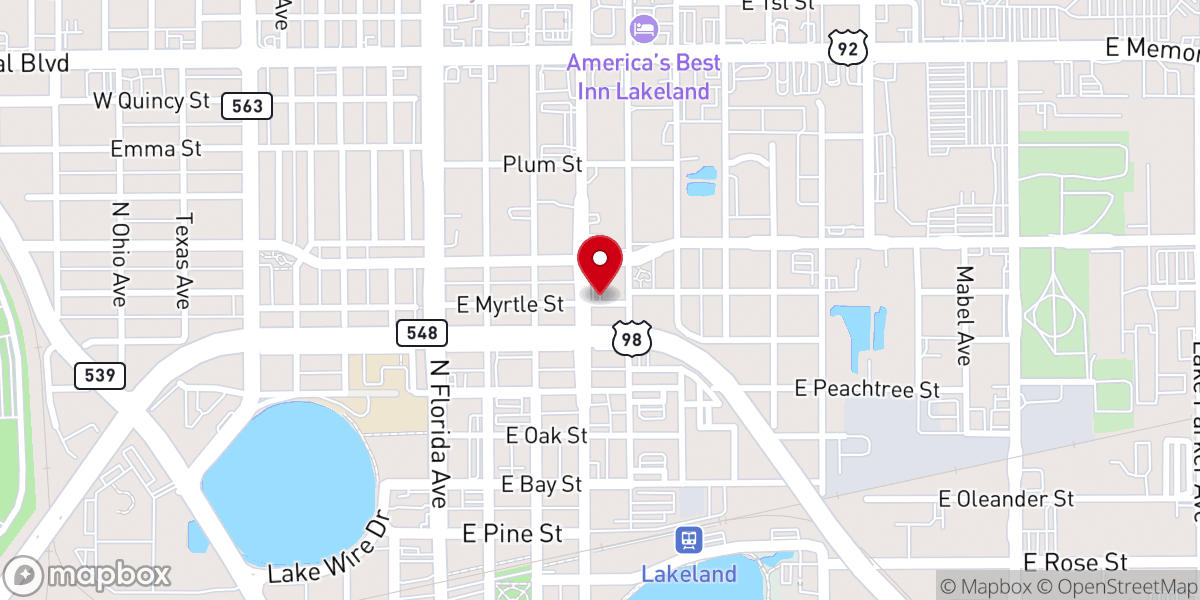 Map showing location of Standing on Solid Ground Ministries Inc