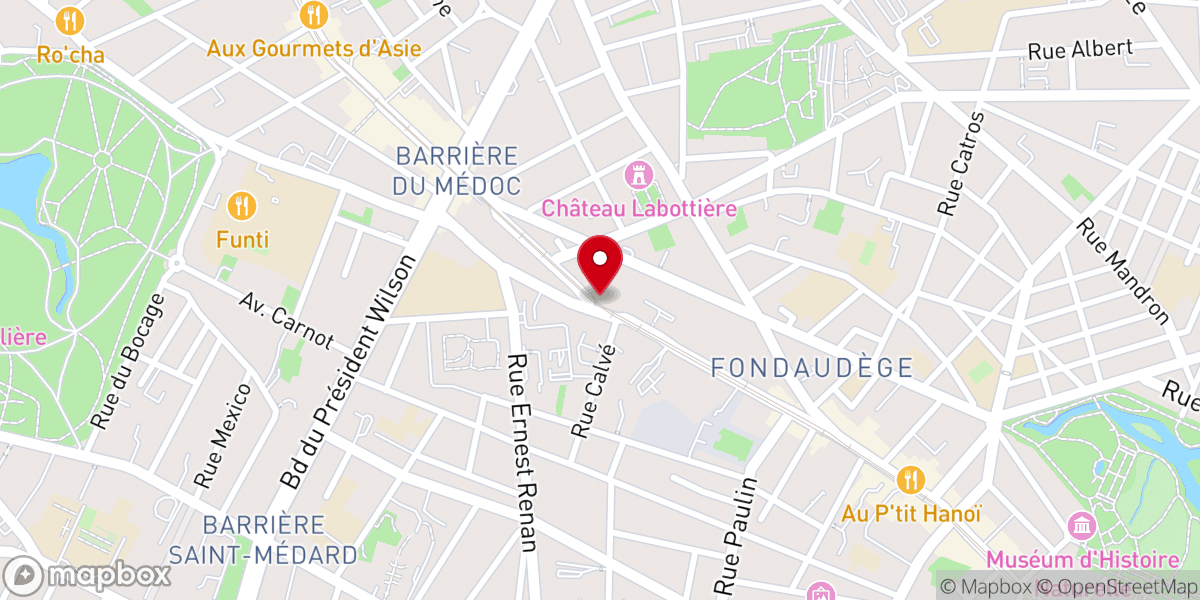 Map showing location of Le Clou de Louis
