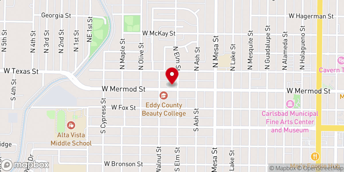 Map showing location of Word of Life