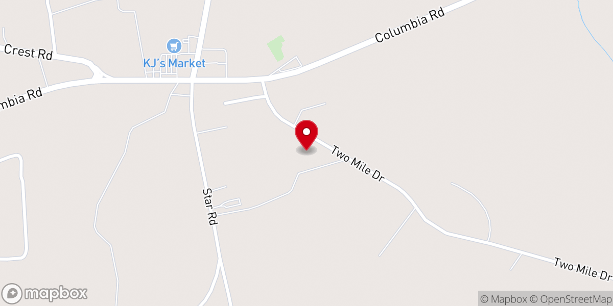 Map showing location of Lighthouse Fellowship Church