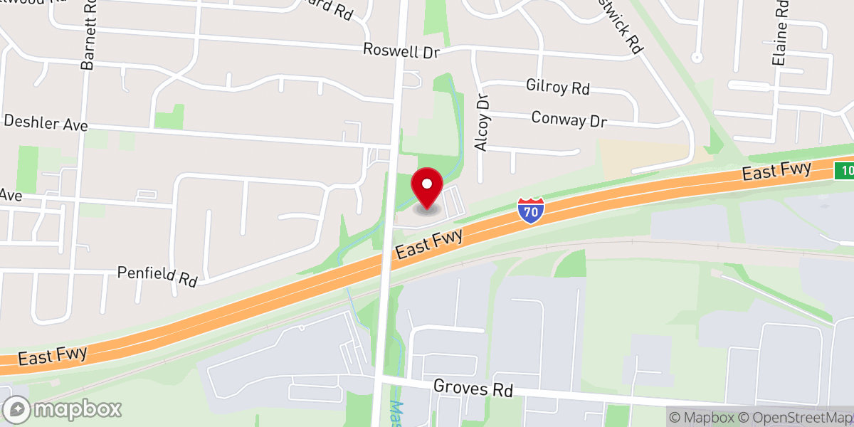 Map showing location of Redeemers Church