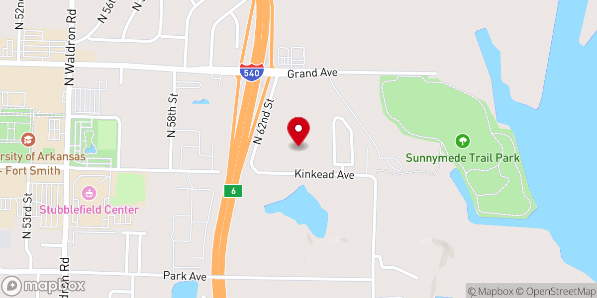 Map showing location of Way of Life Pentecostal Church