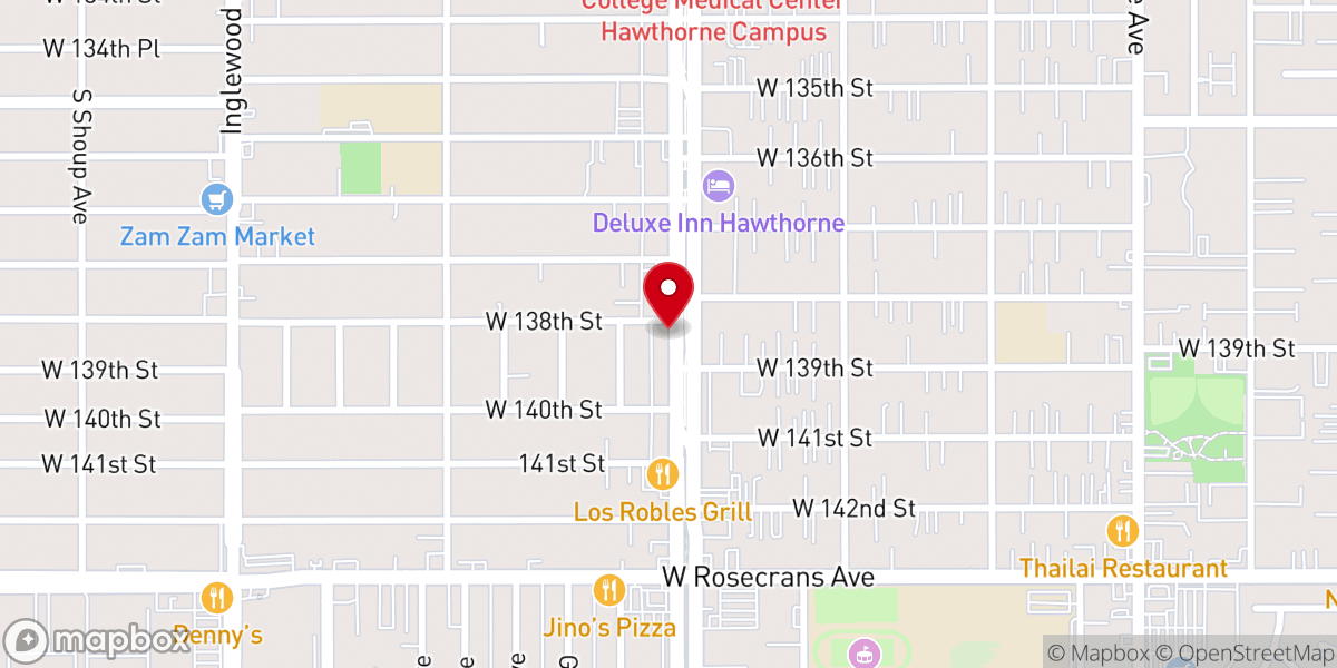 Map showing location of Ministerio De Restauracion Peniel