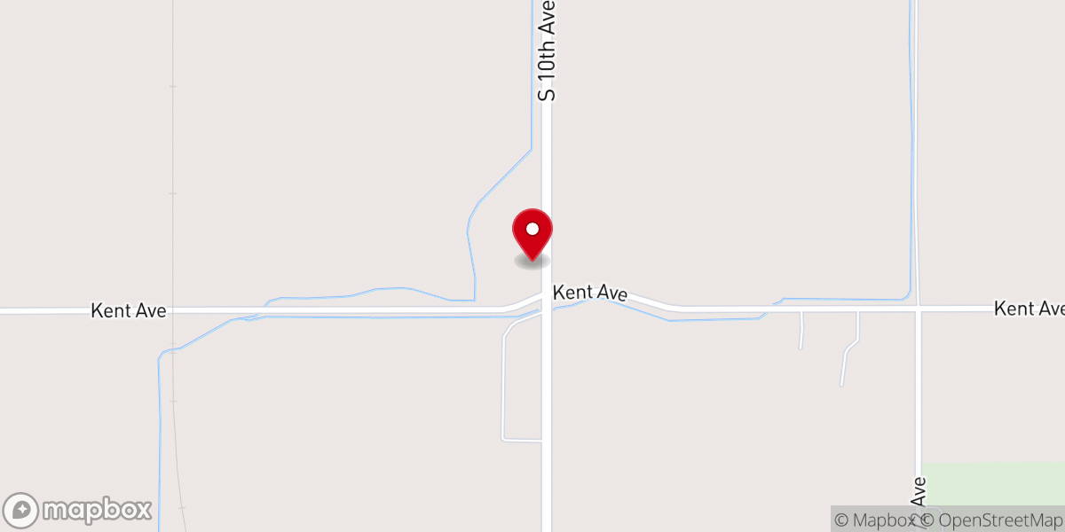 Map showing location of Lakeside Community Church