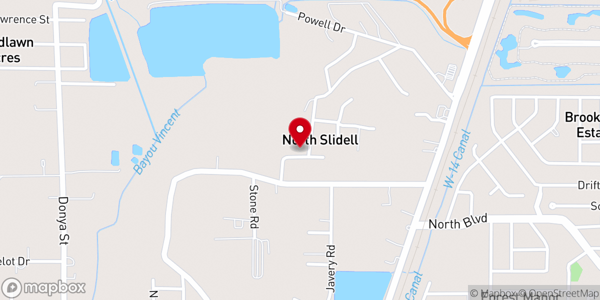 Map showing location of Macedonia Baptist Church