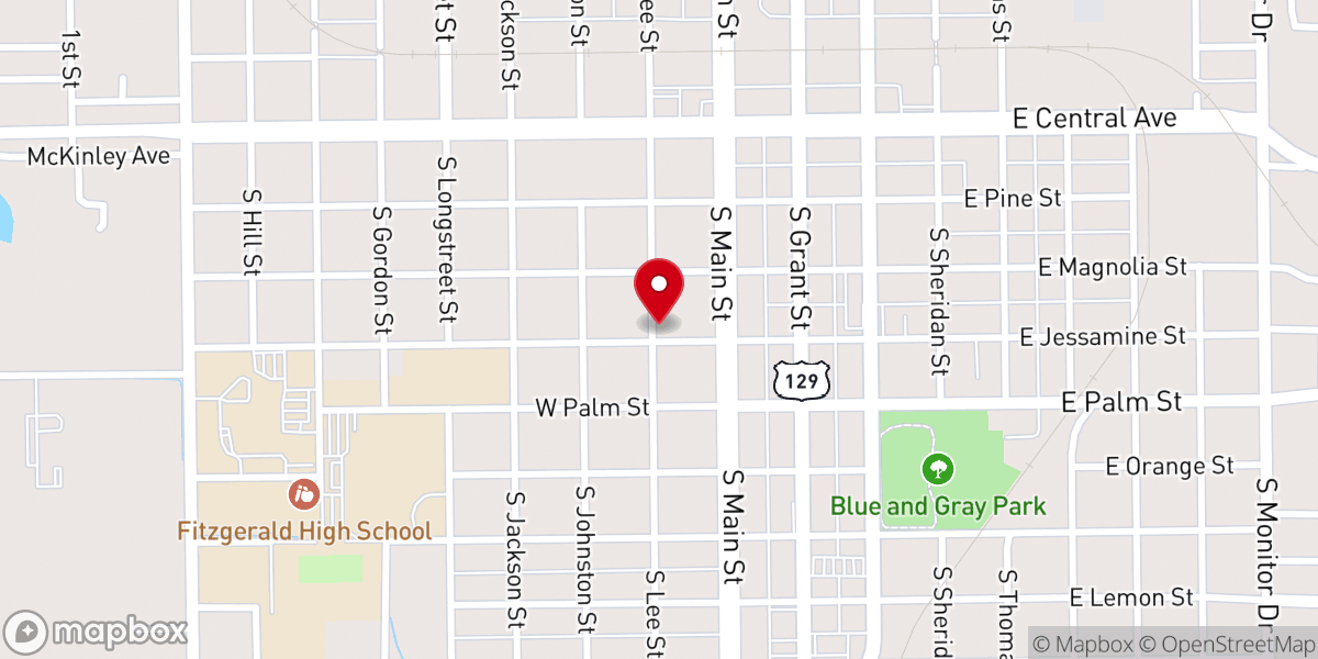 Map showing location of Visions of Faith Ministries Incorporated