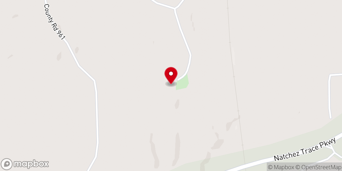 Map showing location of Bethany Presbyterian Church